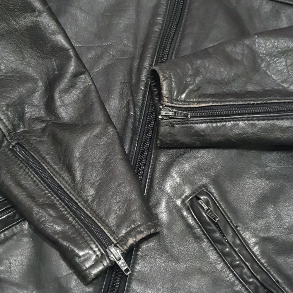 Vintage Falcon Moto Leather Jackets - Picture 5 of 10